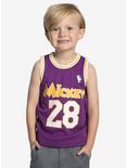Disney Mickey Mouse Purple & Gold Toddler Basketball Jersey, PURPLE, hi-res