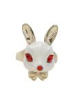 Disney Alice In Wonderland White Rabbit Ruby Ring, , hi-res