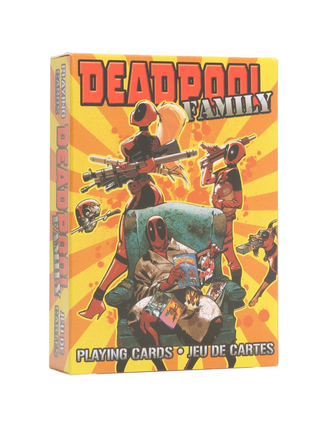 Marvel Deadpool Family Playing Cards, , hi-res