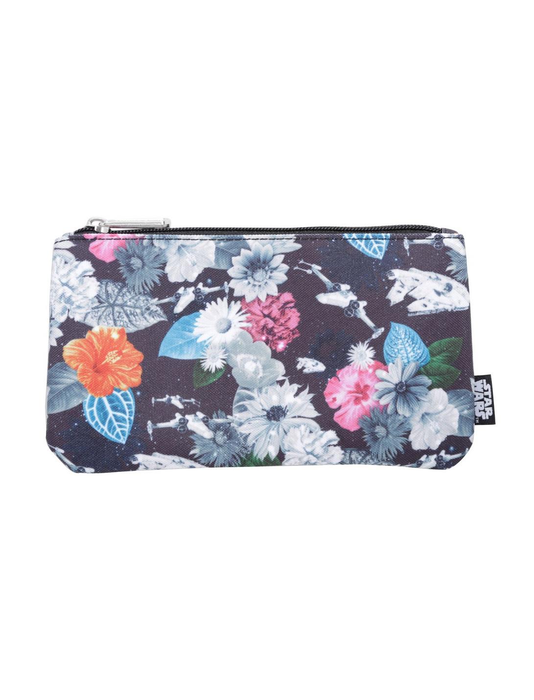 Loungefly Star Wars X-Wing Floral Pencil Case, , hi-res
