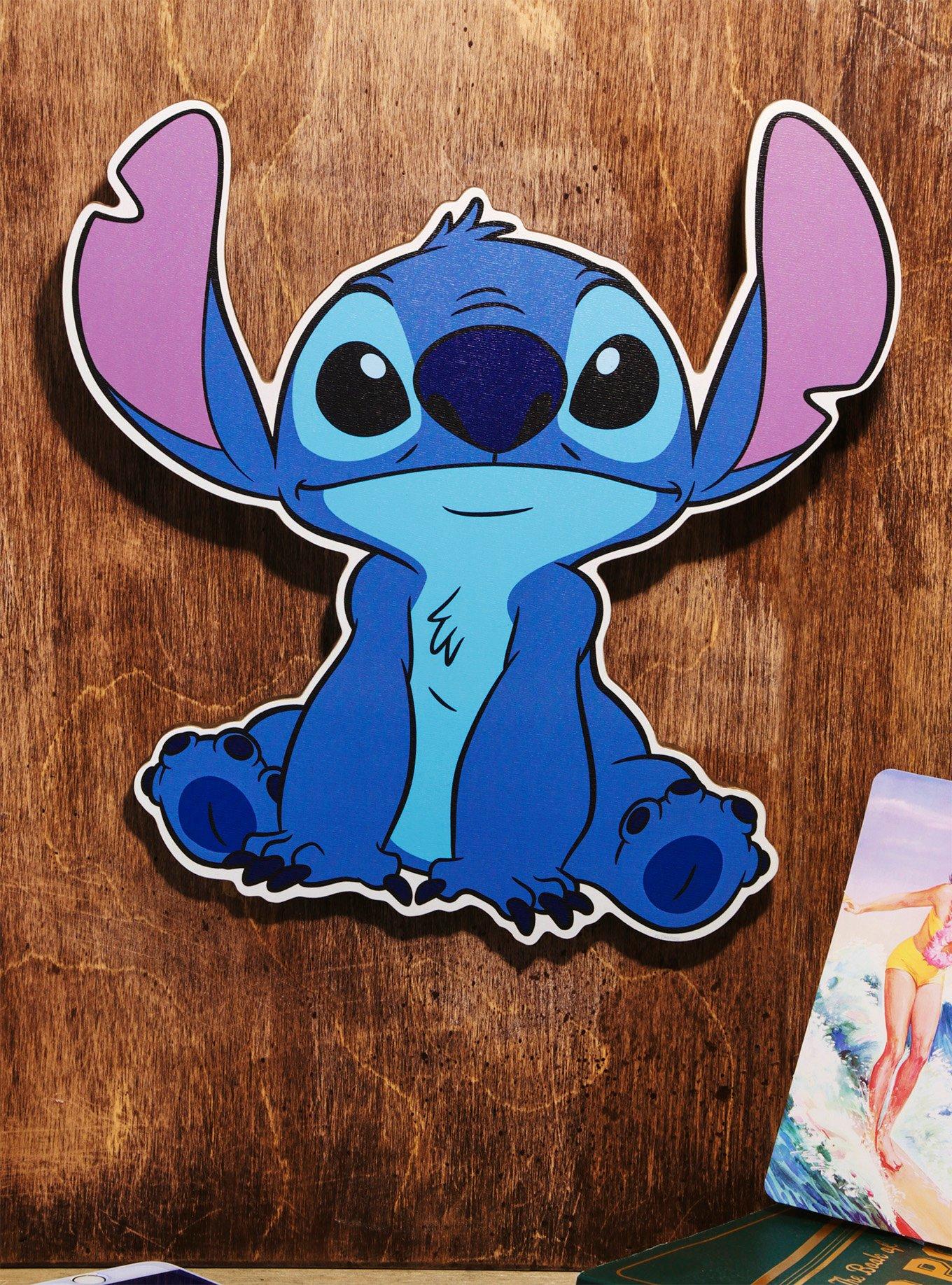 Disney Lilo & Stitch Die Cut Stitch Wall Art, , hi-res