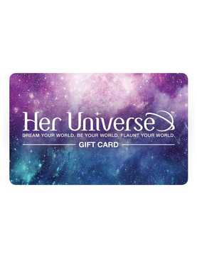 $100 Her Universe Galaxy Gift Card, MULTI, hi-res