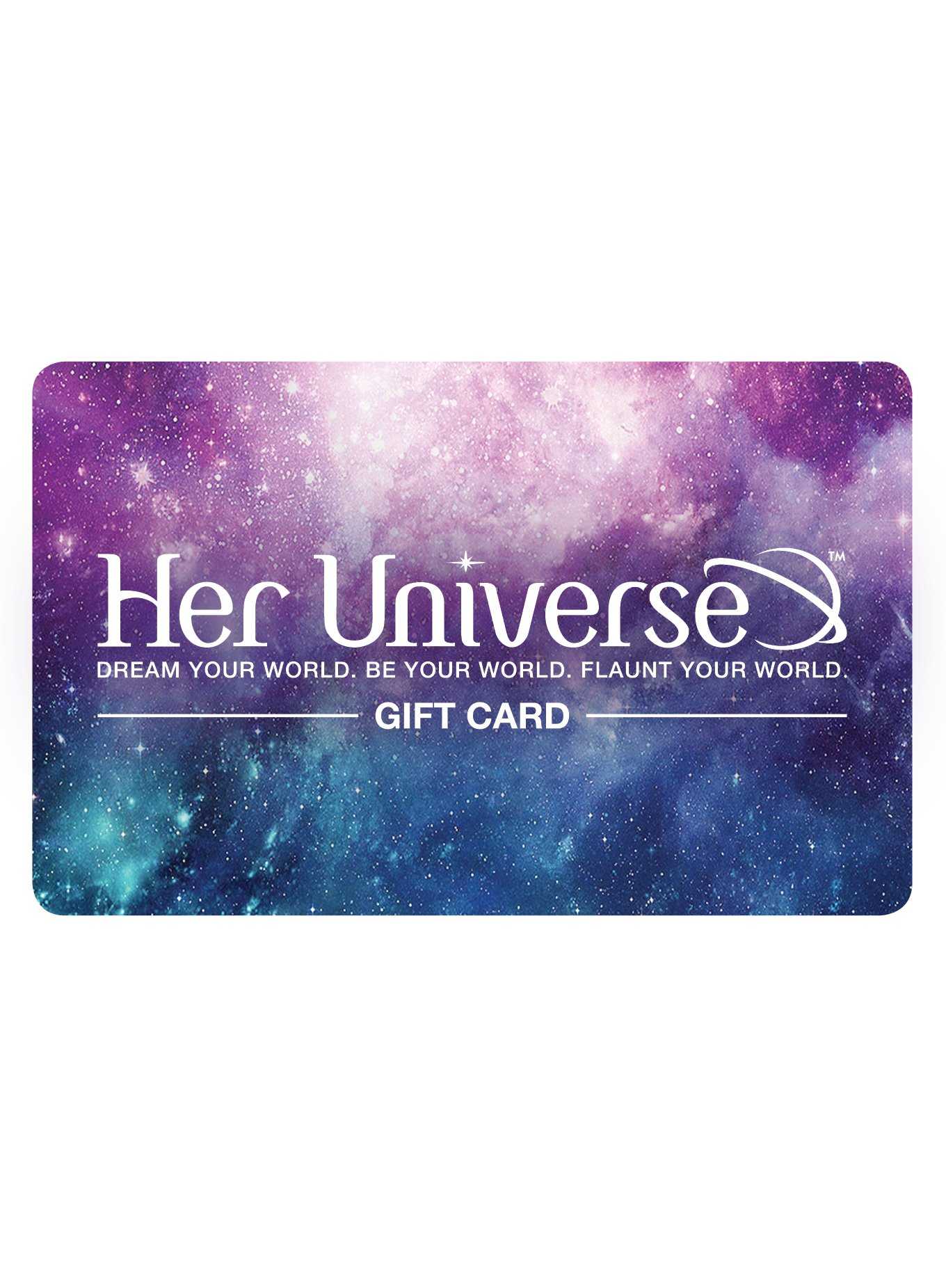 $50 Her Universe Galaxy Gift Card, MULTI, hi-res