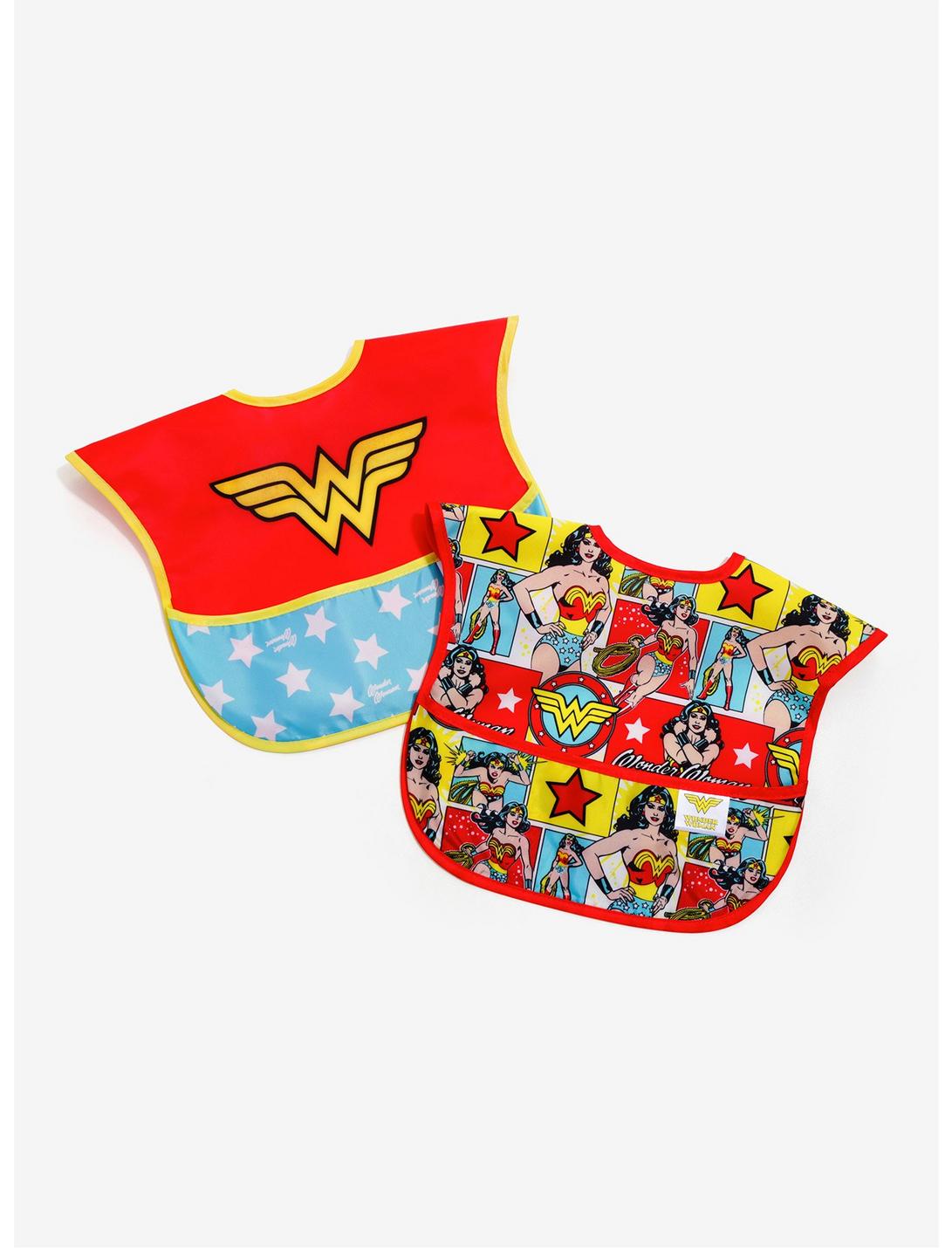 Bumkins DC Comics Wonder Woman SuperBib Set, , hi-res
