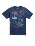 Disney Aladdin Map T-Shirt, BLUE, hi-res
