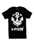 Nintendo Splatoon Anchor T-Shirt, BLACK, hi-res