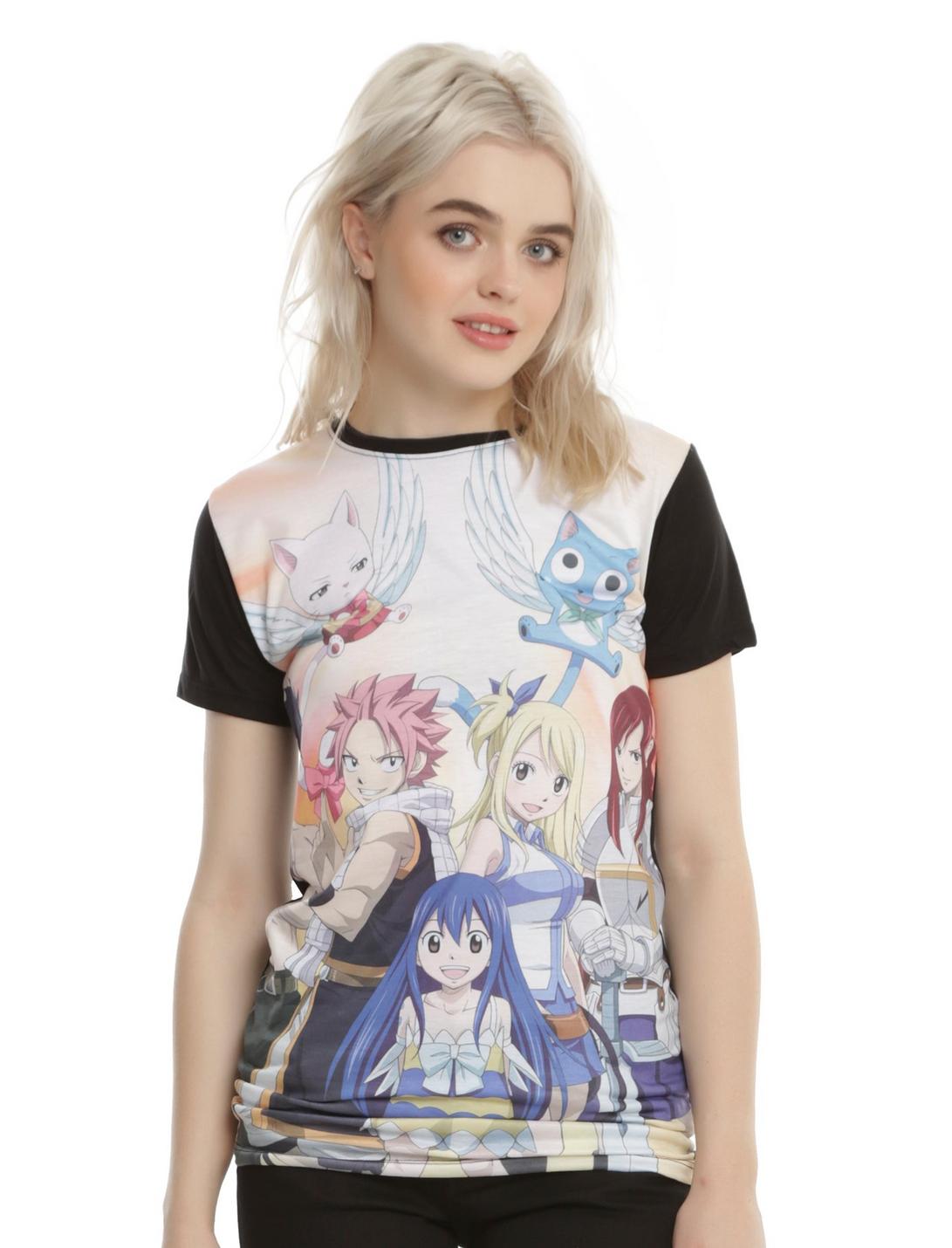 Fairy Tail Guild Girls T-Shirt, MULTI COLOR, hi-res