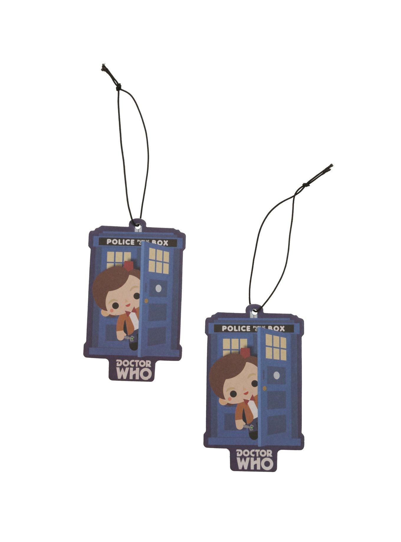 Loungefly Doctor Who Chibi 11th Doctor Tardis Air Freshener 2 Pack, , hi-res