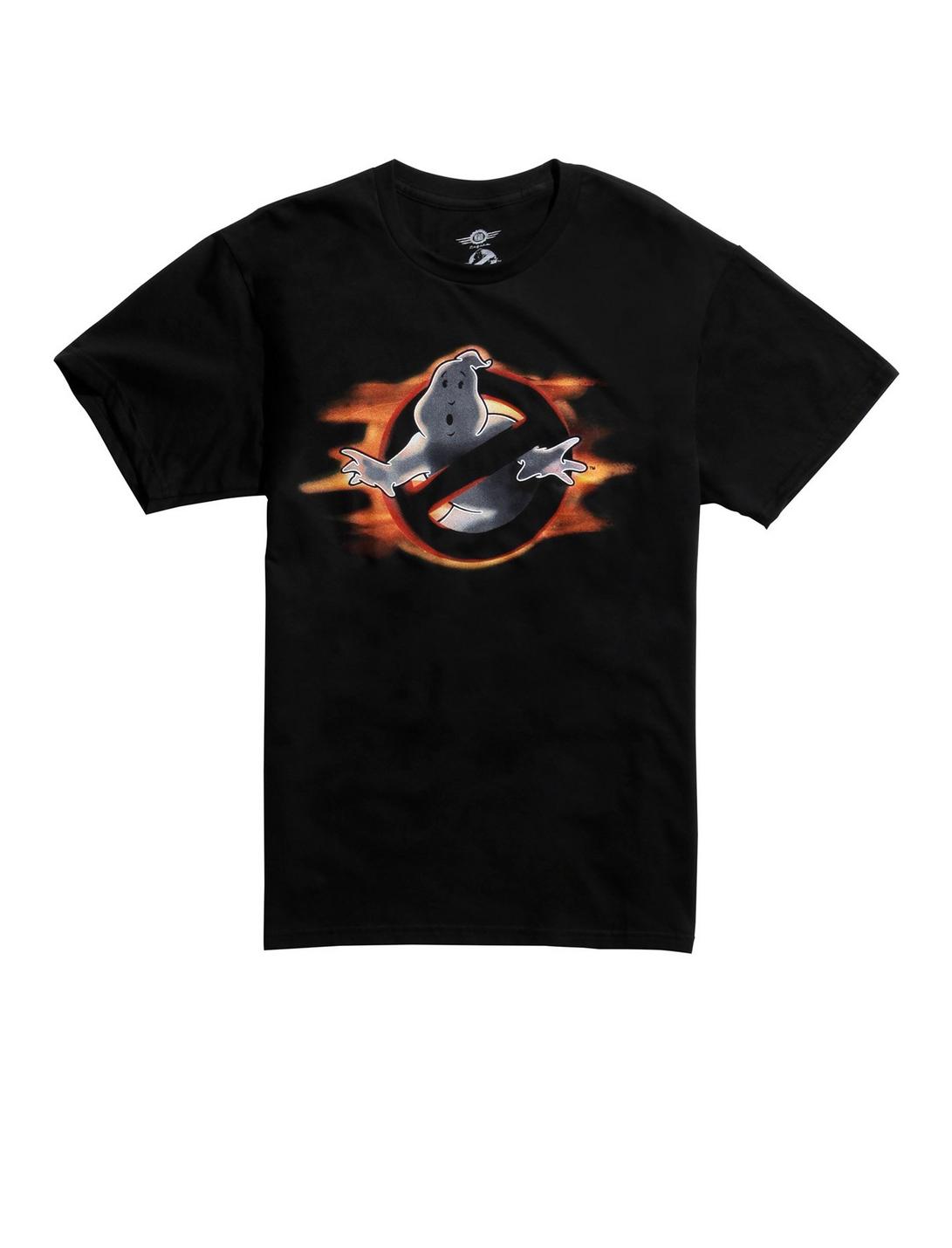 Ghostbusters Dark Logo T-Shirt, BLACK, hi-res