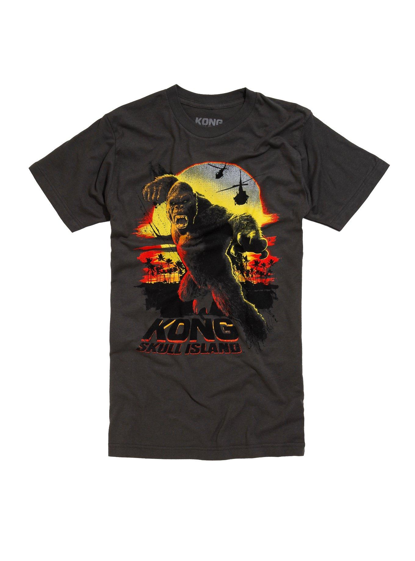 Kong: Skull Island Punch T-Shirt, GREY, hi-res