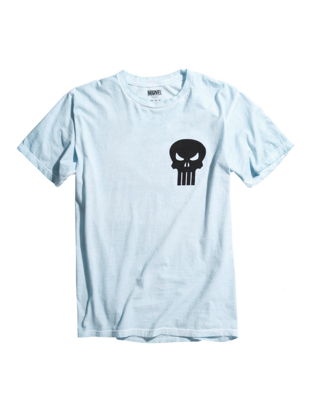 Marvel Punisher Skull Card T-Shirt, GREY, hi-res