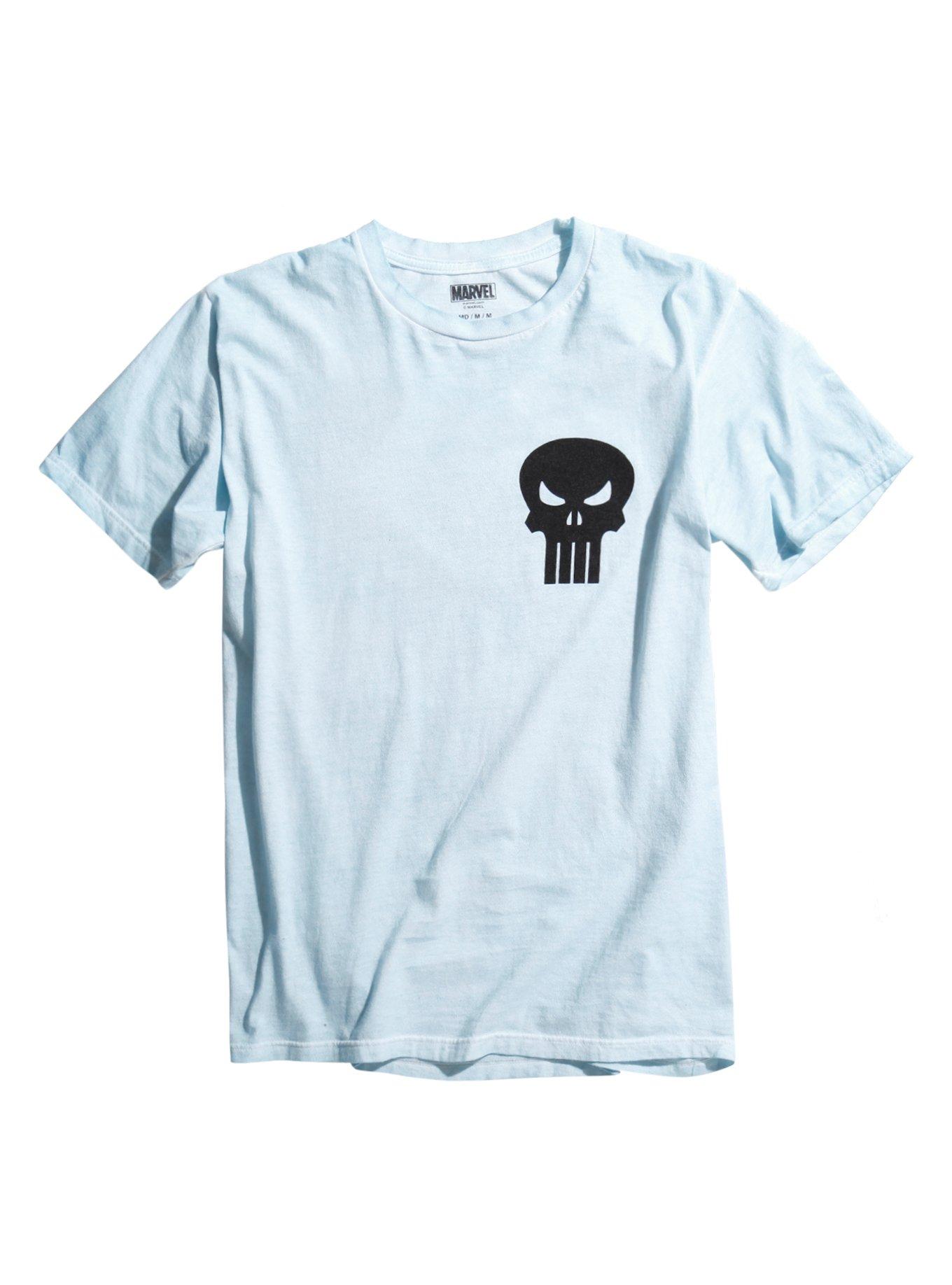 Marvel Punisher Skull Card T-Shirt, GREY, hi-res
