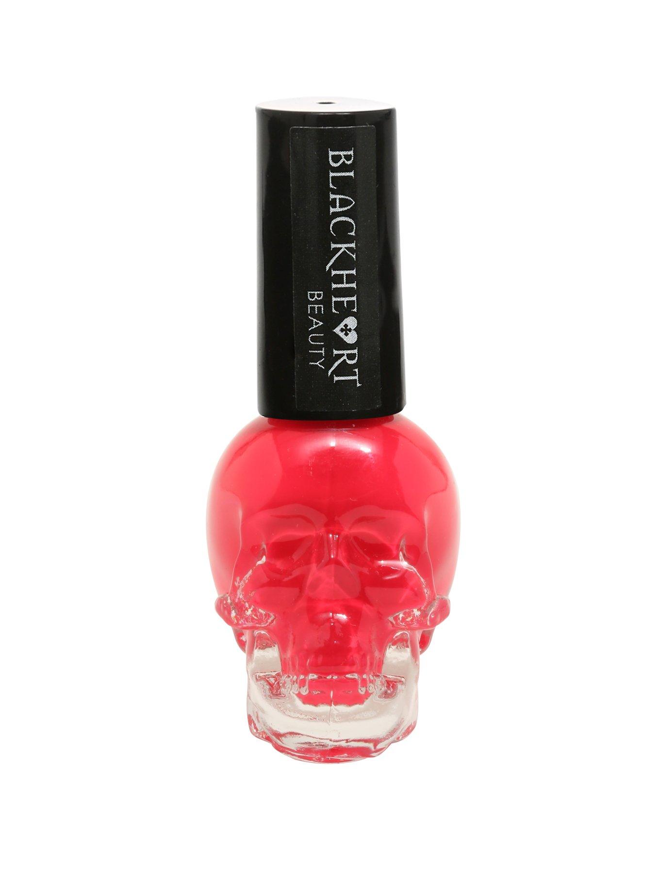 Blackheart Beauty Hot Pink Matte Nail Polish, , hi-res