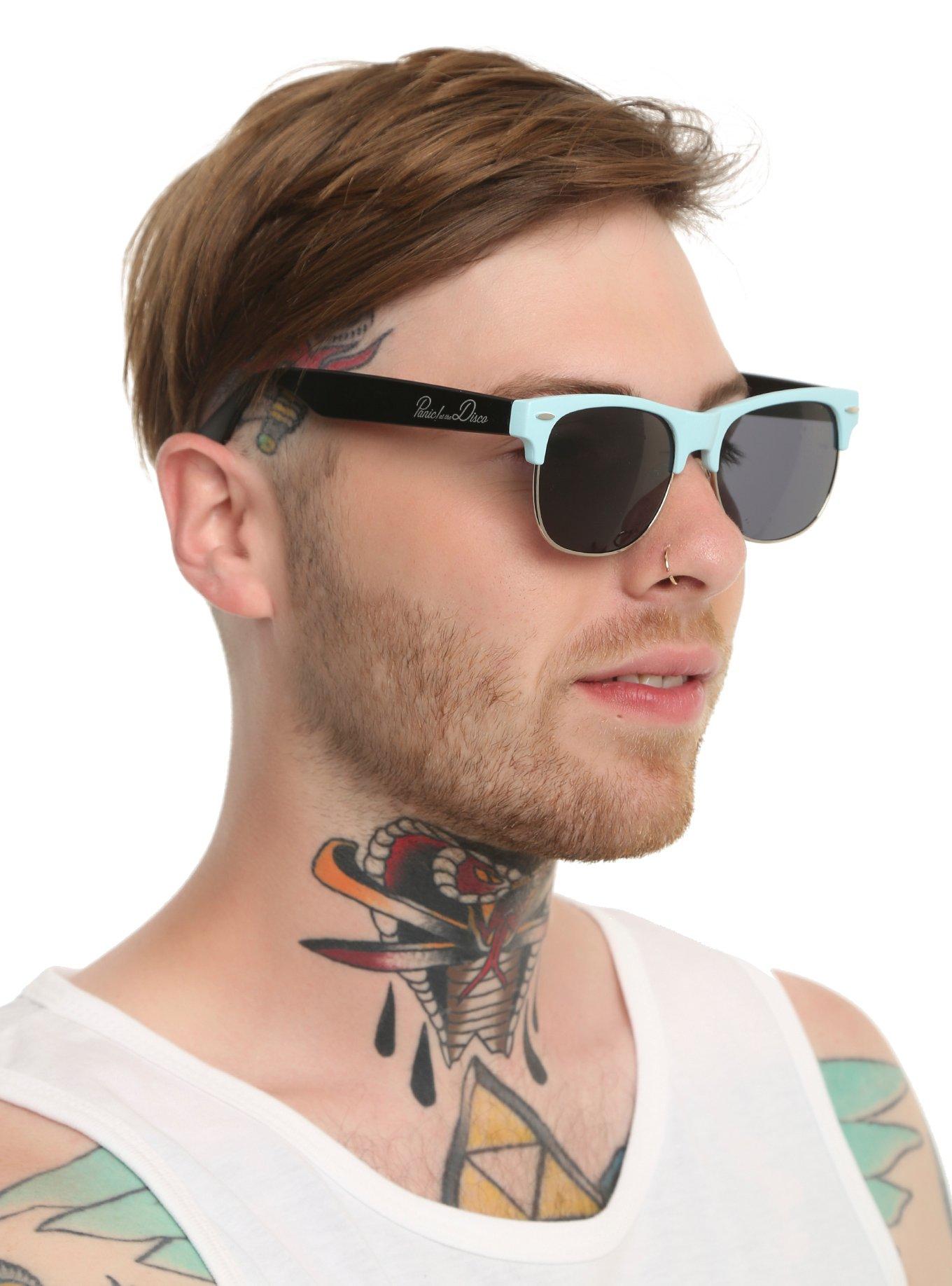 Panic! At The Disco Half-Rim Sunglasses, , hi-res