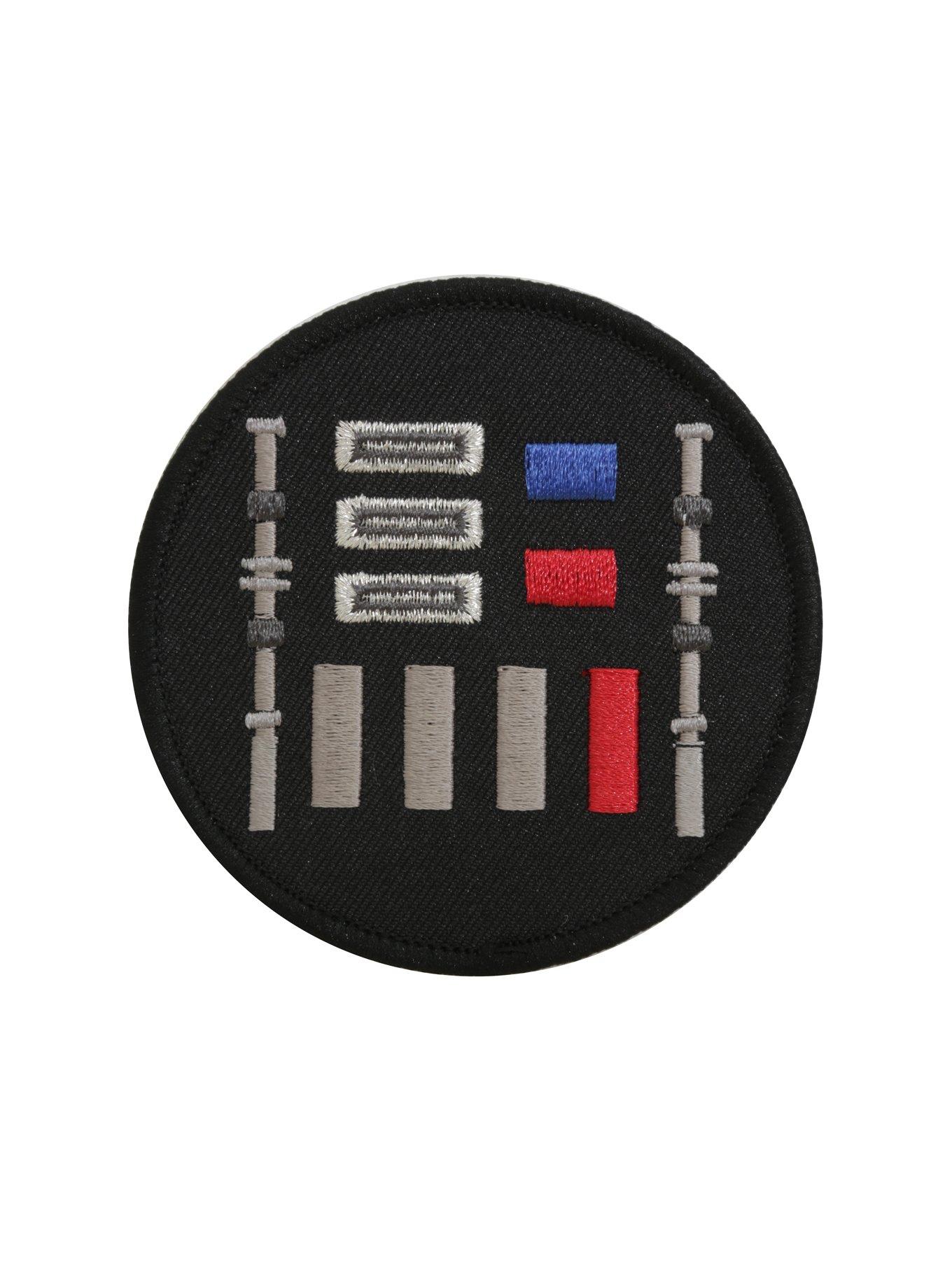 Loungefly Star Wars Darth Vader Chest Panel Iron-On Patch, , hi-res