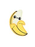 Loungefly Fuzzy Banana Iron-On Patch, , hi-res