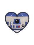 Loungefly Star Wars R2-D2 Heart Iron-On Patch, , hi-res