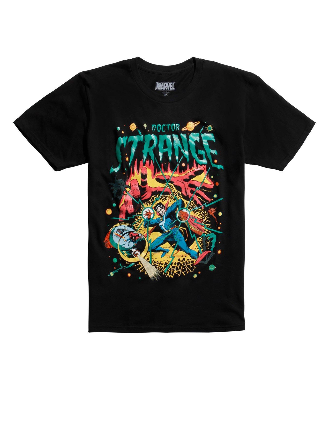 Marvel Doctor Strange Vs Dormammu Glow T-Shirt, BLACK, hi-res