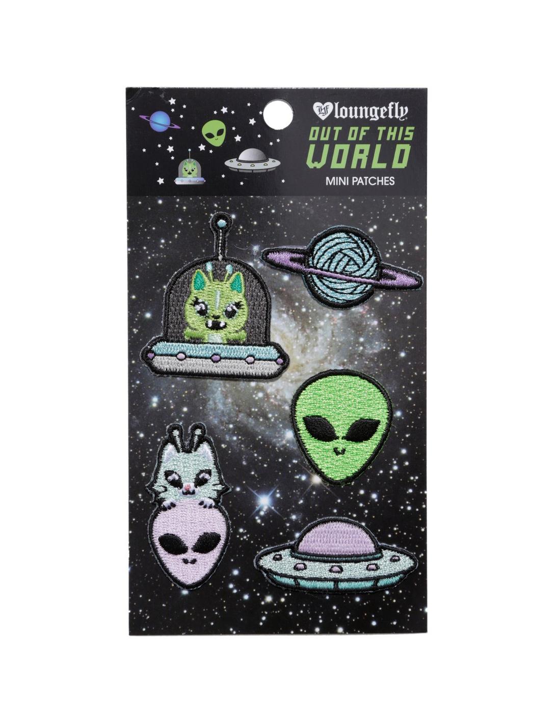 Loungefly Alien Iron-On Mini Patch Set, , hi-res
