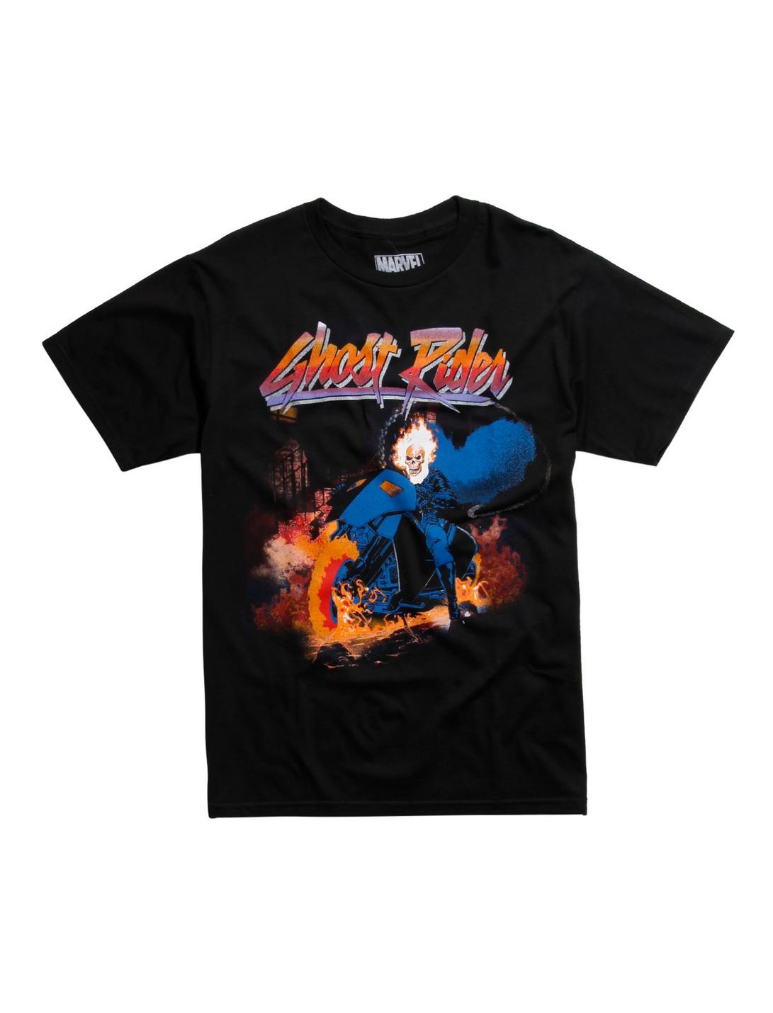 Marvel Ghost Rider Rock T-Shirt, BLACK, hi-res