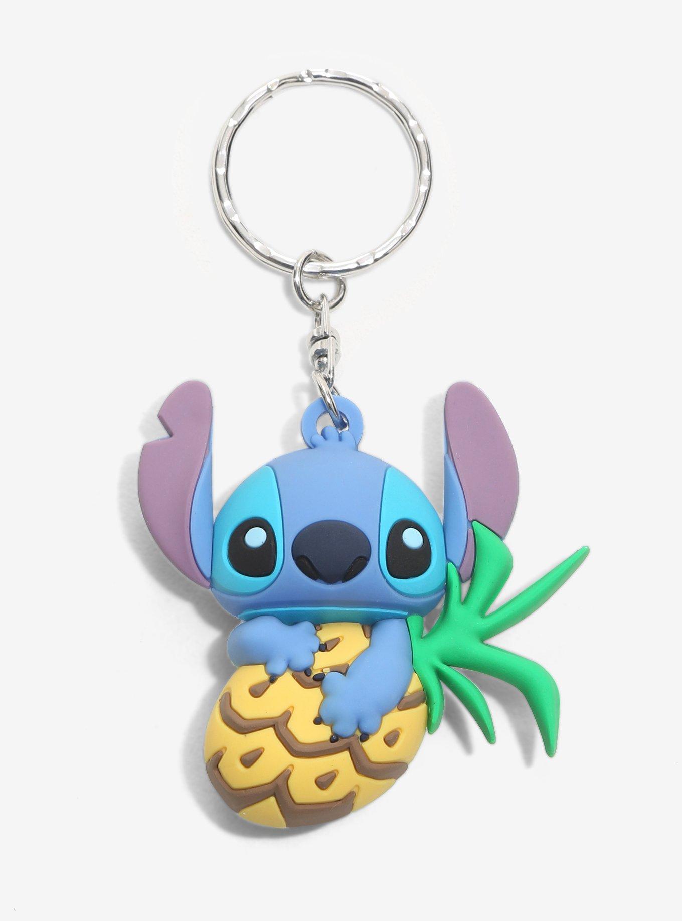 Disney Lilo & Stitch Pineapple Key Chain, , hi-res