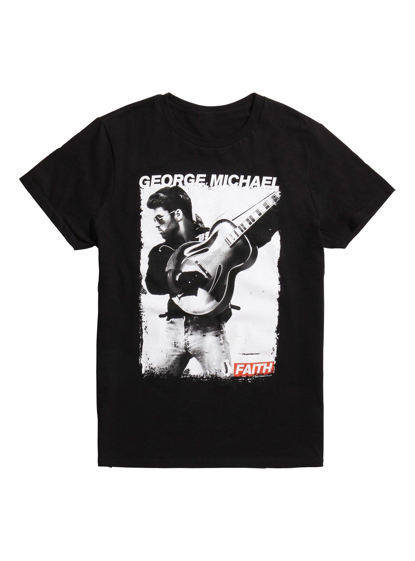 George Michael Faith T-Shirt, BLACK, hi-res