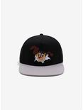 Looney Toons Tasmanian Devil Suede Snapback Hat - BoxLunch Exclusive, , hi-res