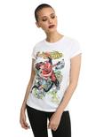 Marvel Amazing Spider-Man Issue #500 Comic Cover Girls T-Shirt, WHITE, hi-res
