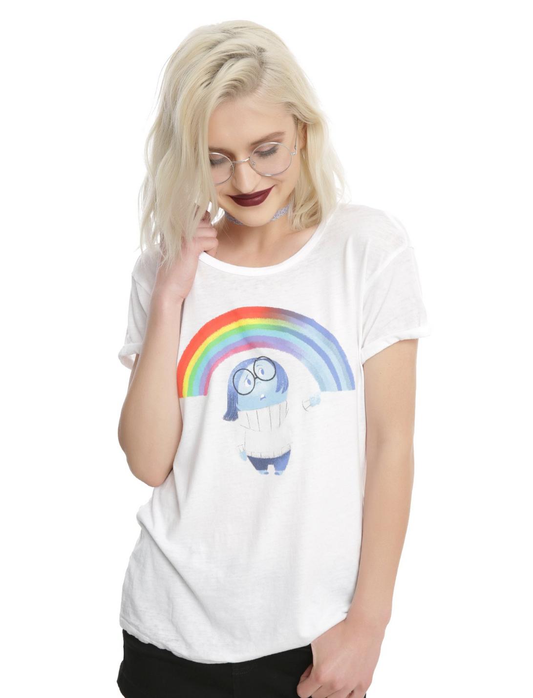 Disney Inside Out Sadness Girls T-Shirt, WHITE, hi-res