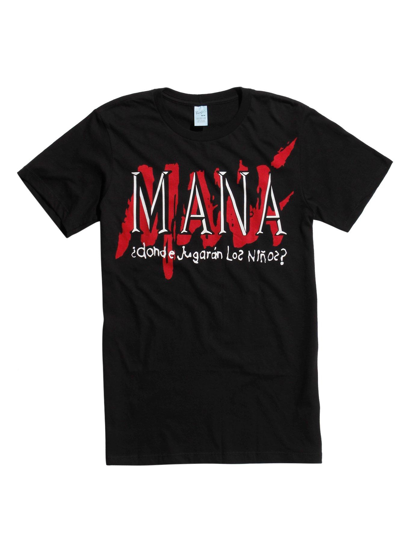 Mana Donde Jugaran Los Ninos T-Shirt, BLACK, hi-res