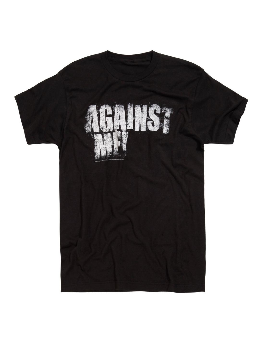 Against Me! Logo T-Shirt, BLACK, hi-res