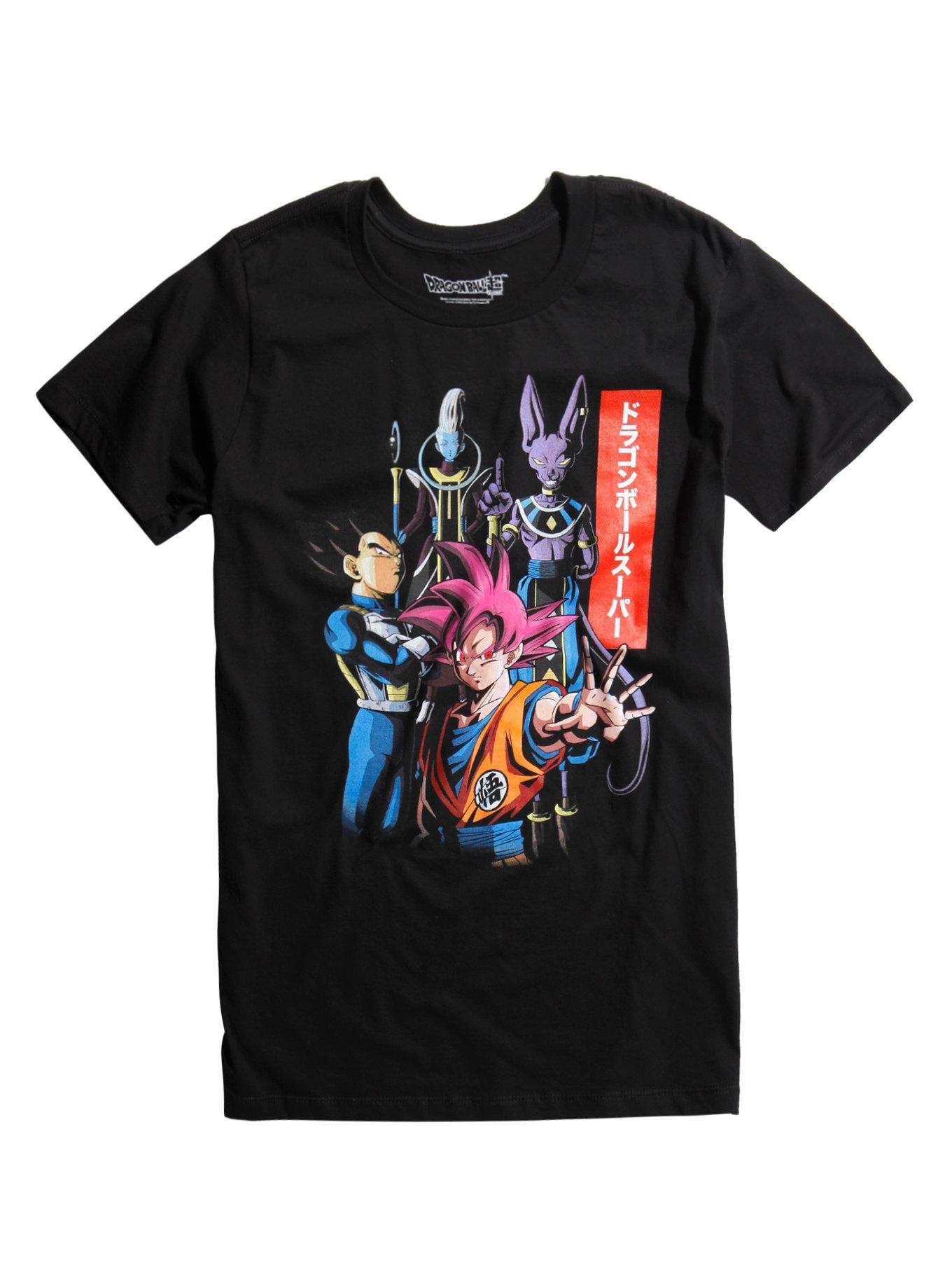 Dragon Ball Super Group Shot T-Shirt, BLACK, hi-res