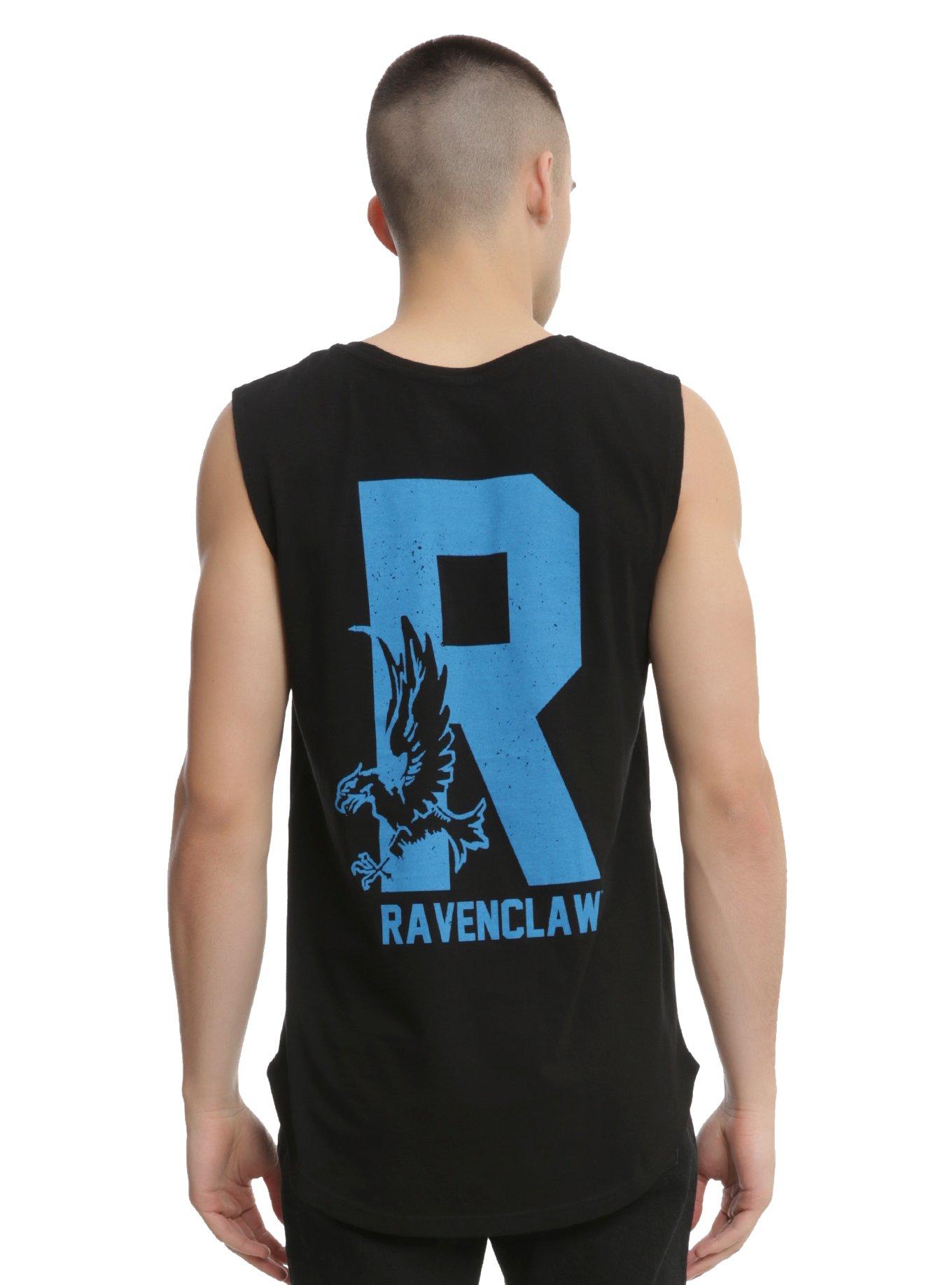 Harry Potter Ravenclaw Crest Muscle T-Shirt, WHITE, hi-res
