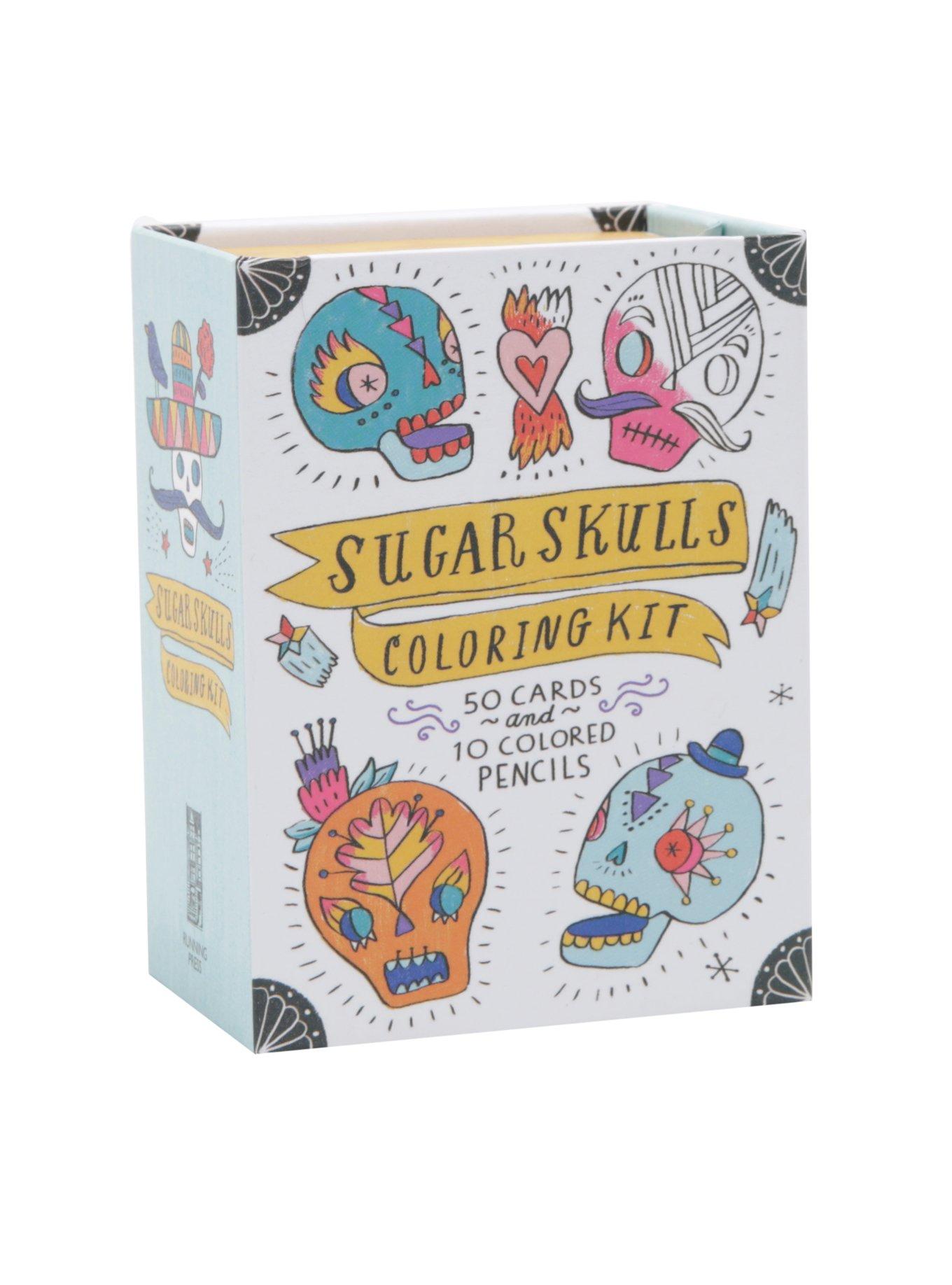 Sugar Skulls Coloring Kit | Hot Topic