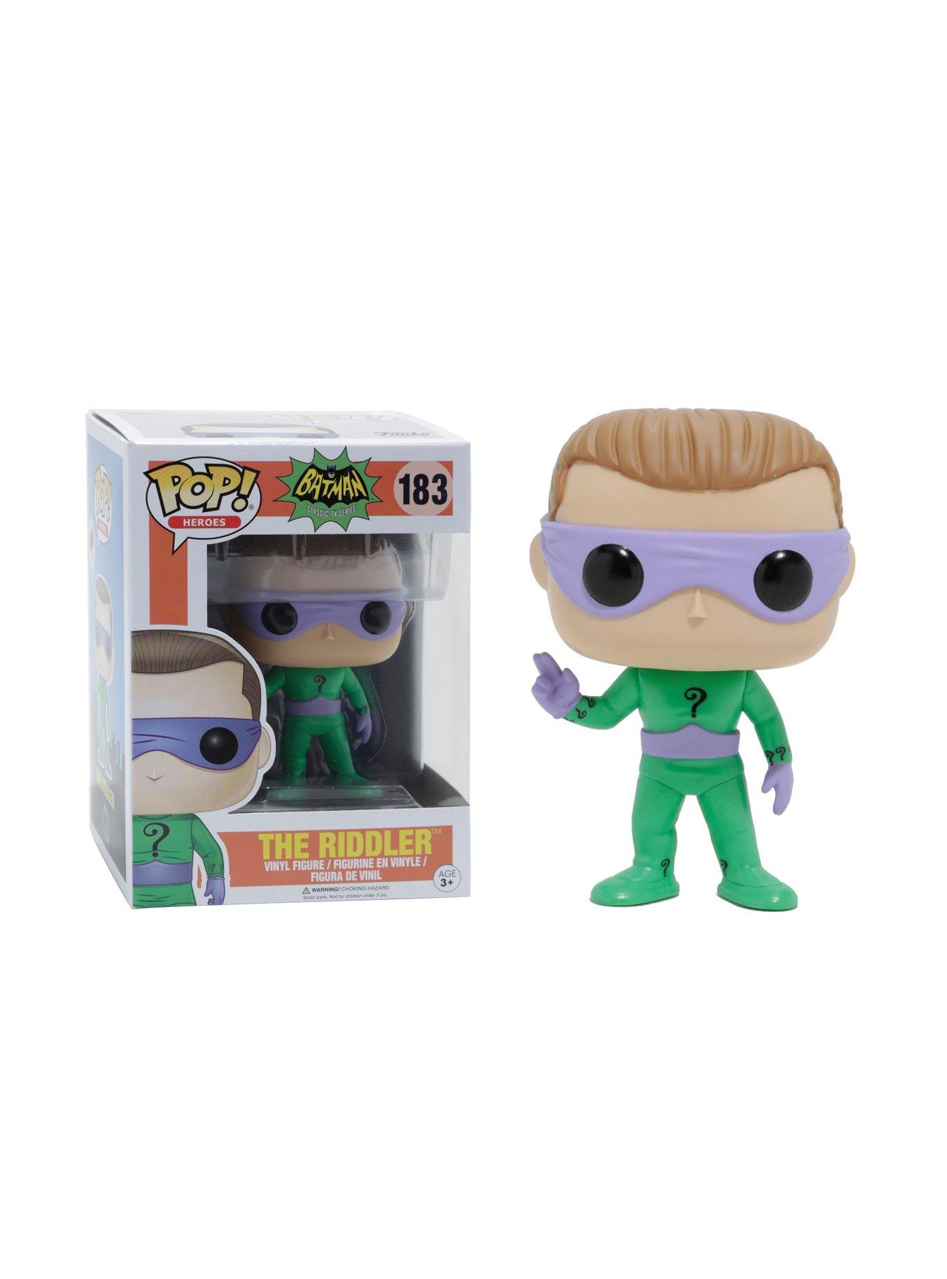 Funko DC Comics Batman Classic TV Series Pop! Heroes The Riddler Vinyl ...