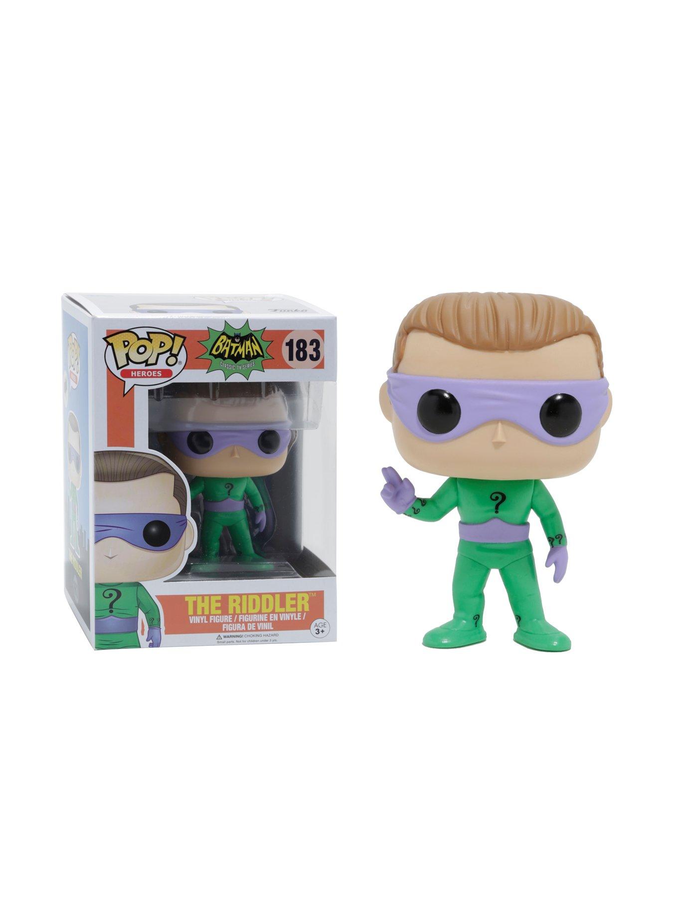 Funko DC Comics Batman Classic TV Series Pop! Heroes The Riddler Vinyl Figure, , hi-res