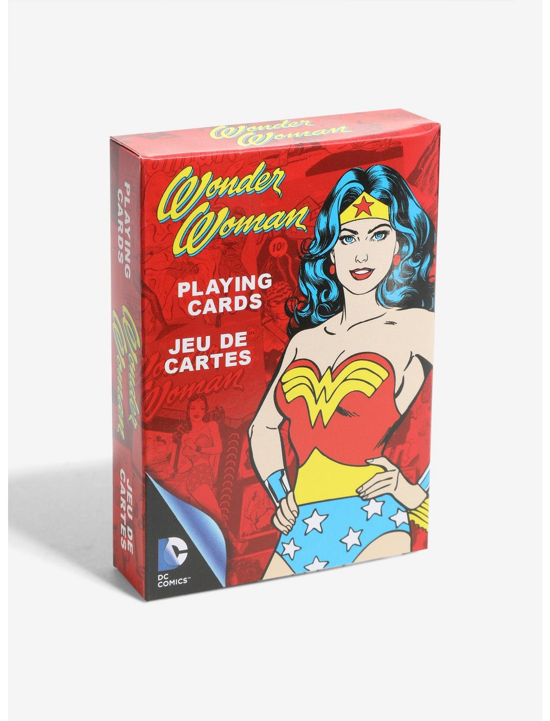 DC Comics Wonder Woman Retro Playing Cards, , hi-res