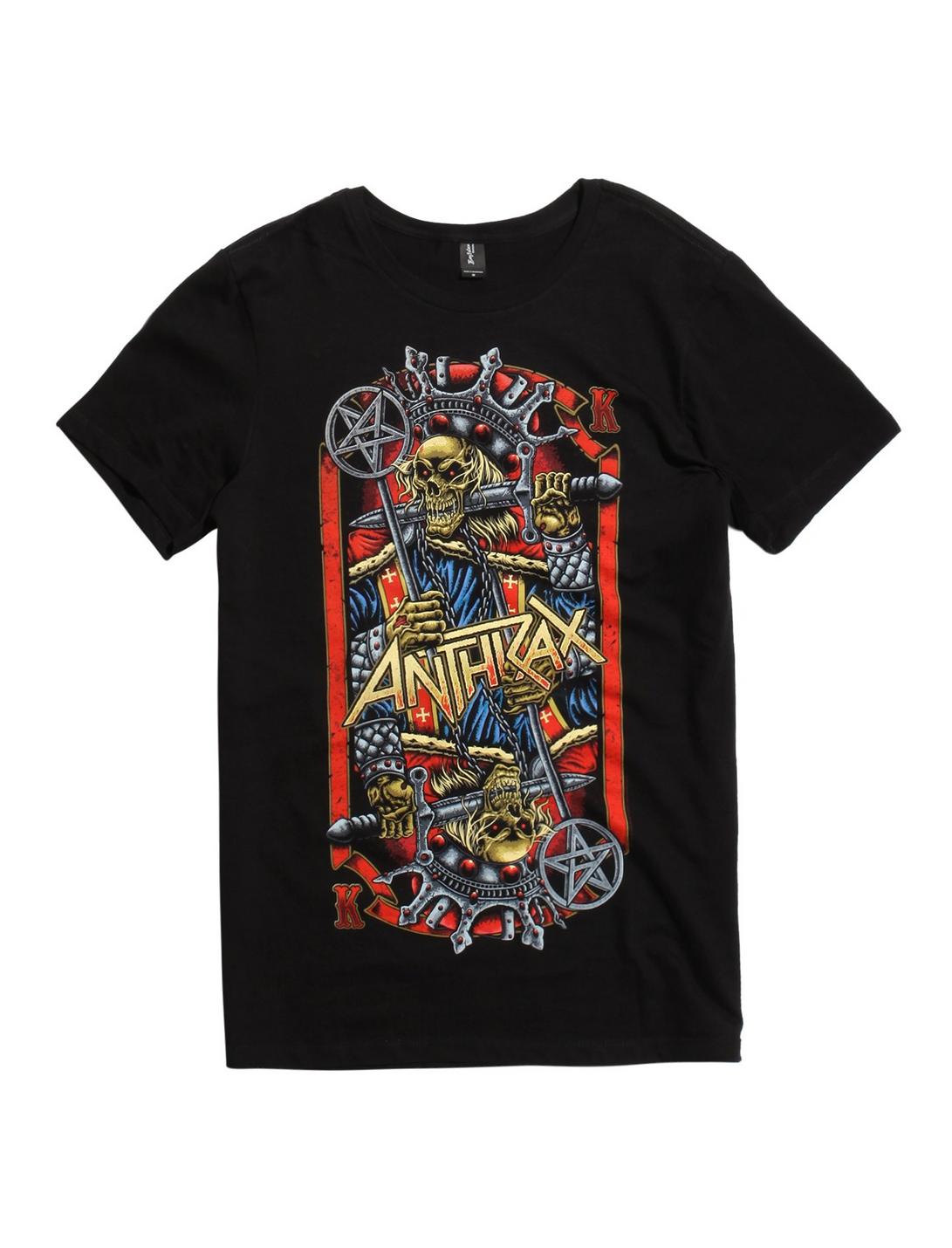 Anthrax Evil King T-Shirt, BLACK, hi-res