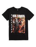 Rob Zombie Hellbilly Deluxe Monsters T-Shirt, BLACK, hi-res