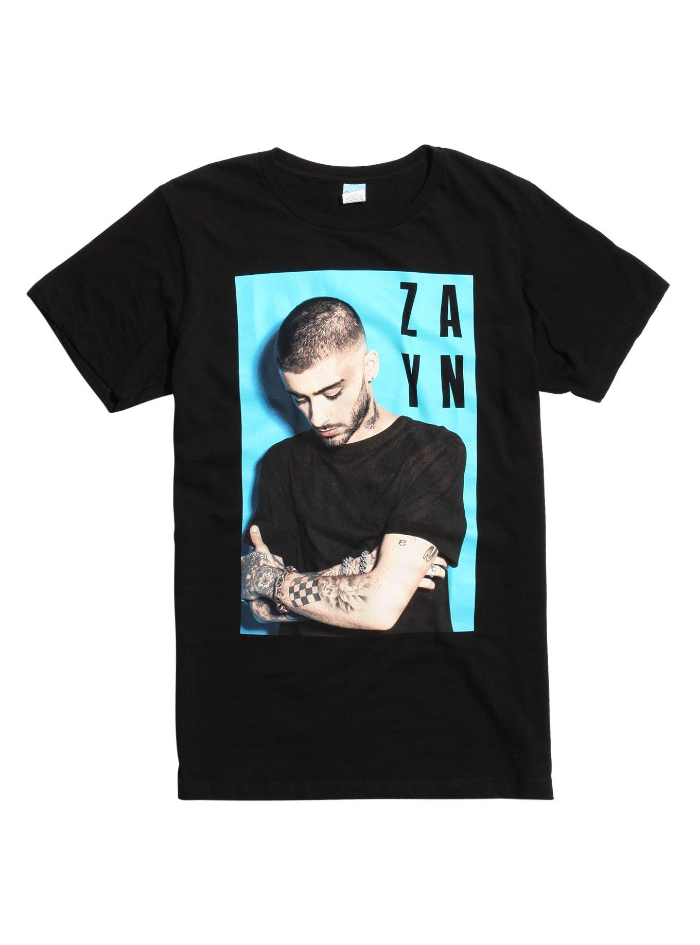 Zayn Blue Pose T-Shirt, BLACK, hi-res