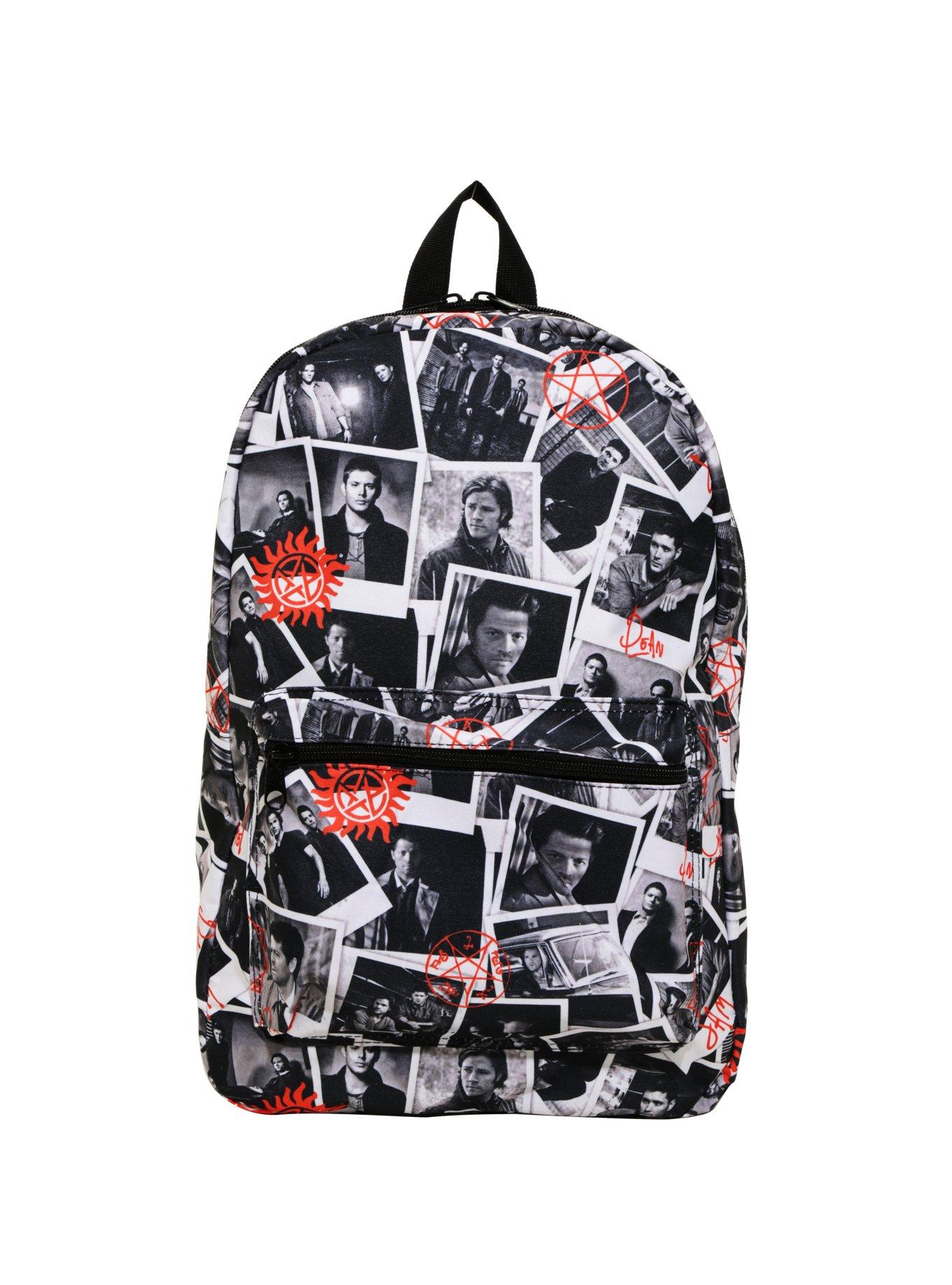 Hot topic supernatural on sale backpack