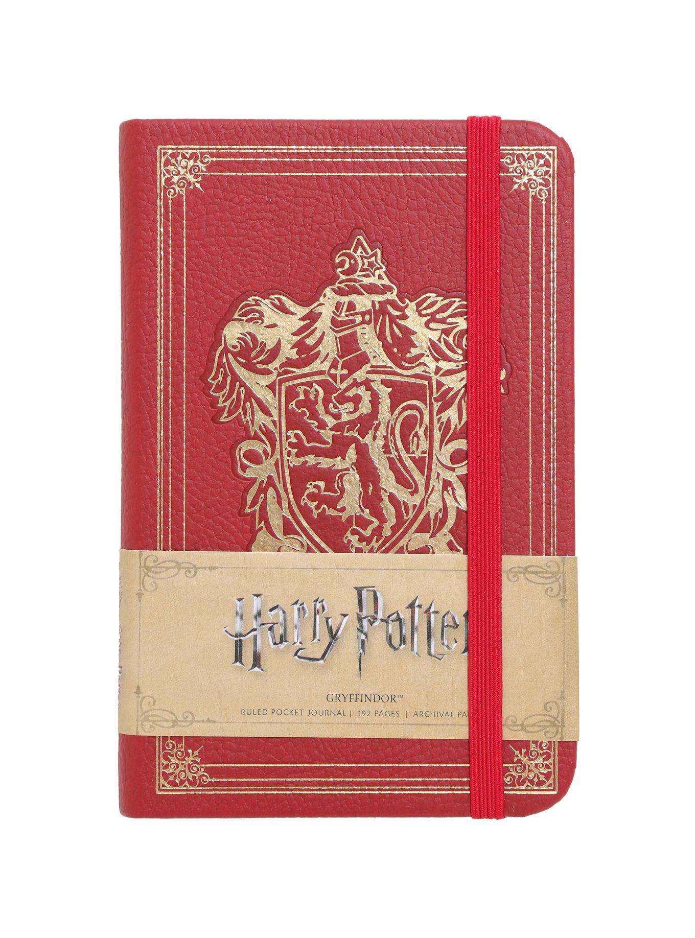 Harry Potter Gryffindor House Crest Ruled Journal | Hot Topic