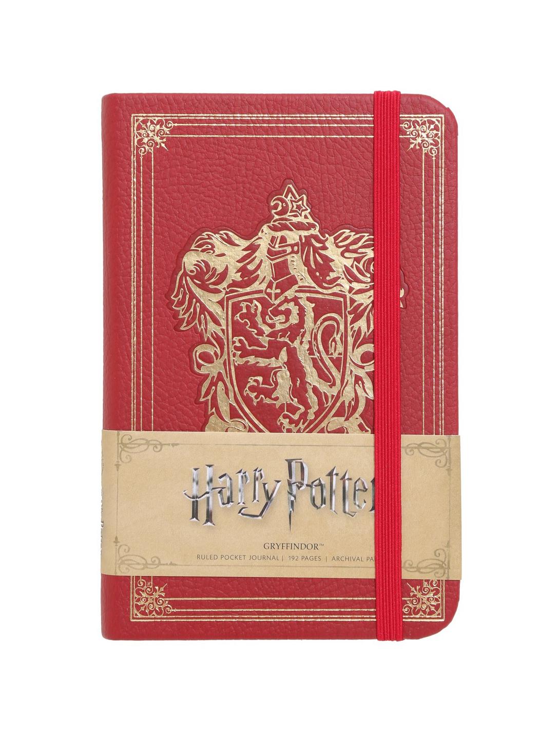 Harry Potter Gryffindor House Crest Ruled Journal, , hi-res
