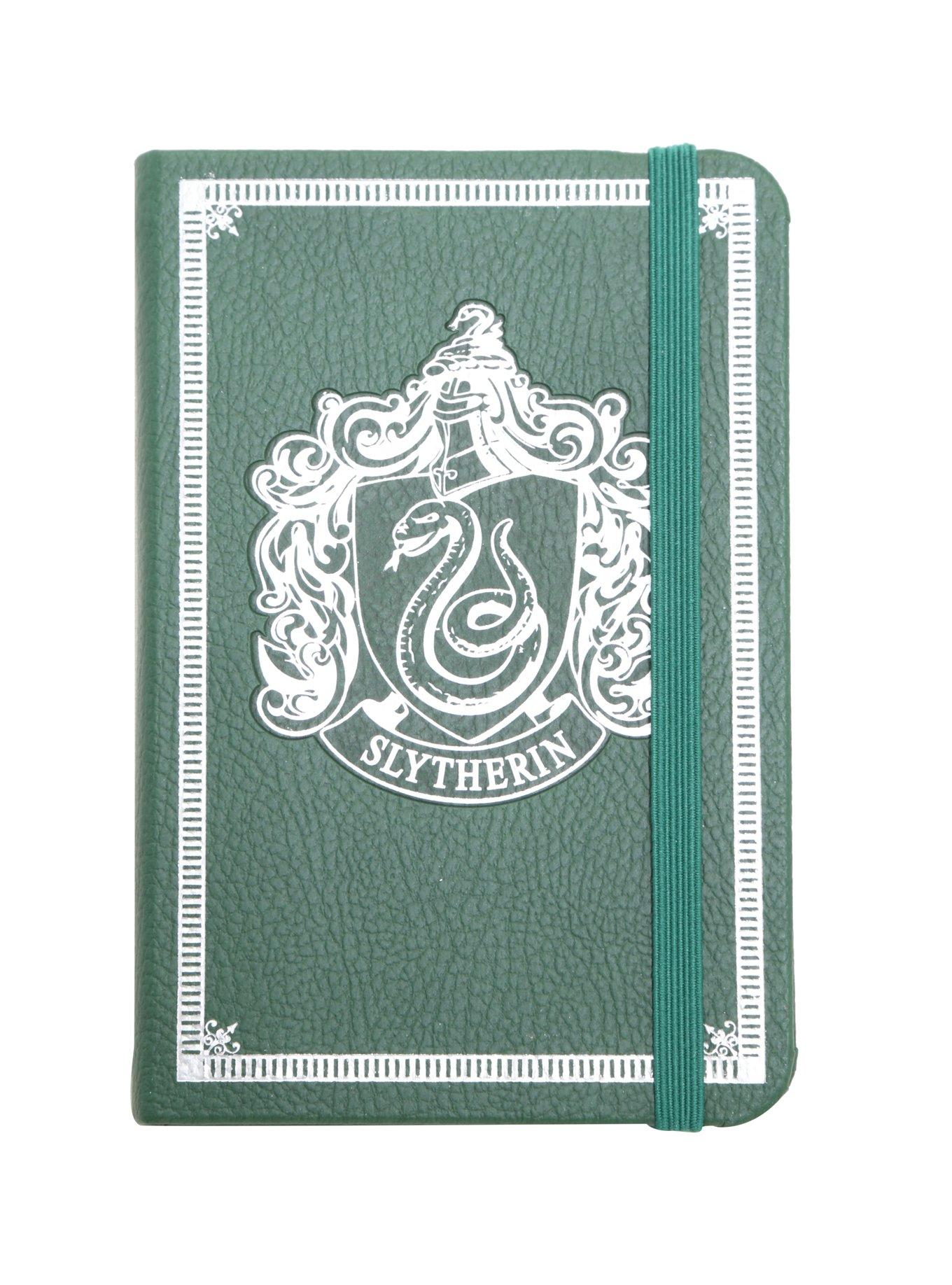 Harry Potter House Crest Slytherin Ruled Journal | Hot Topic