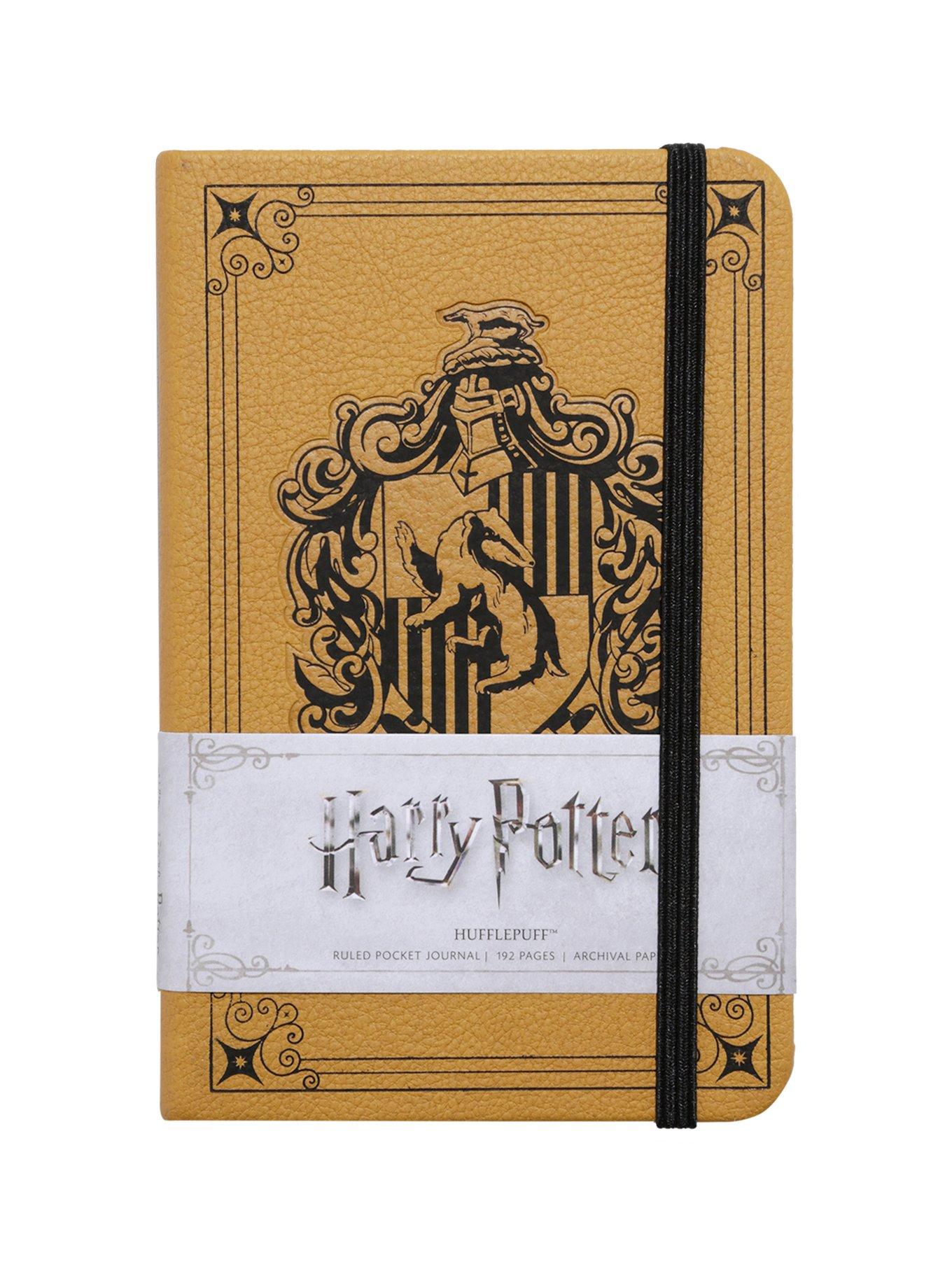 Harry Potter Huffepuff House Crest Ruled Journal, , hi-res