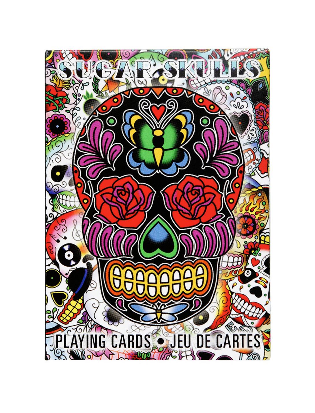 Sugar Skulls Playing Cards, , hi-res