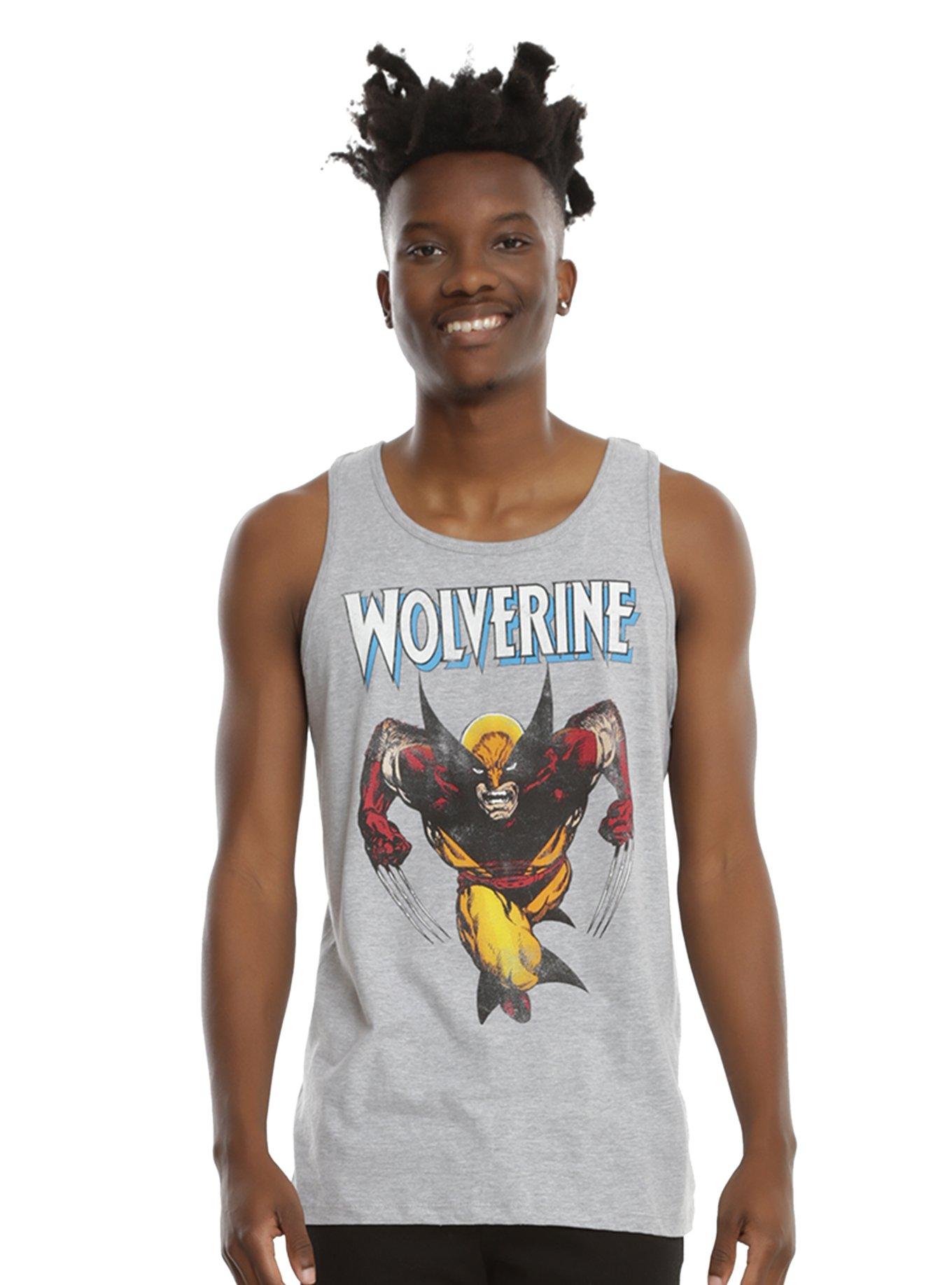 Marvel Wolverine Tank Top, GREY, hi-res