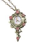 Disney Beauty And The Beast Belle Mirror Pocket Watch Necklace, , hi-res