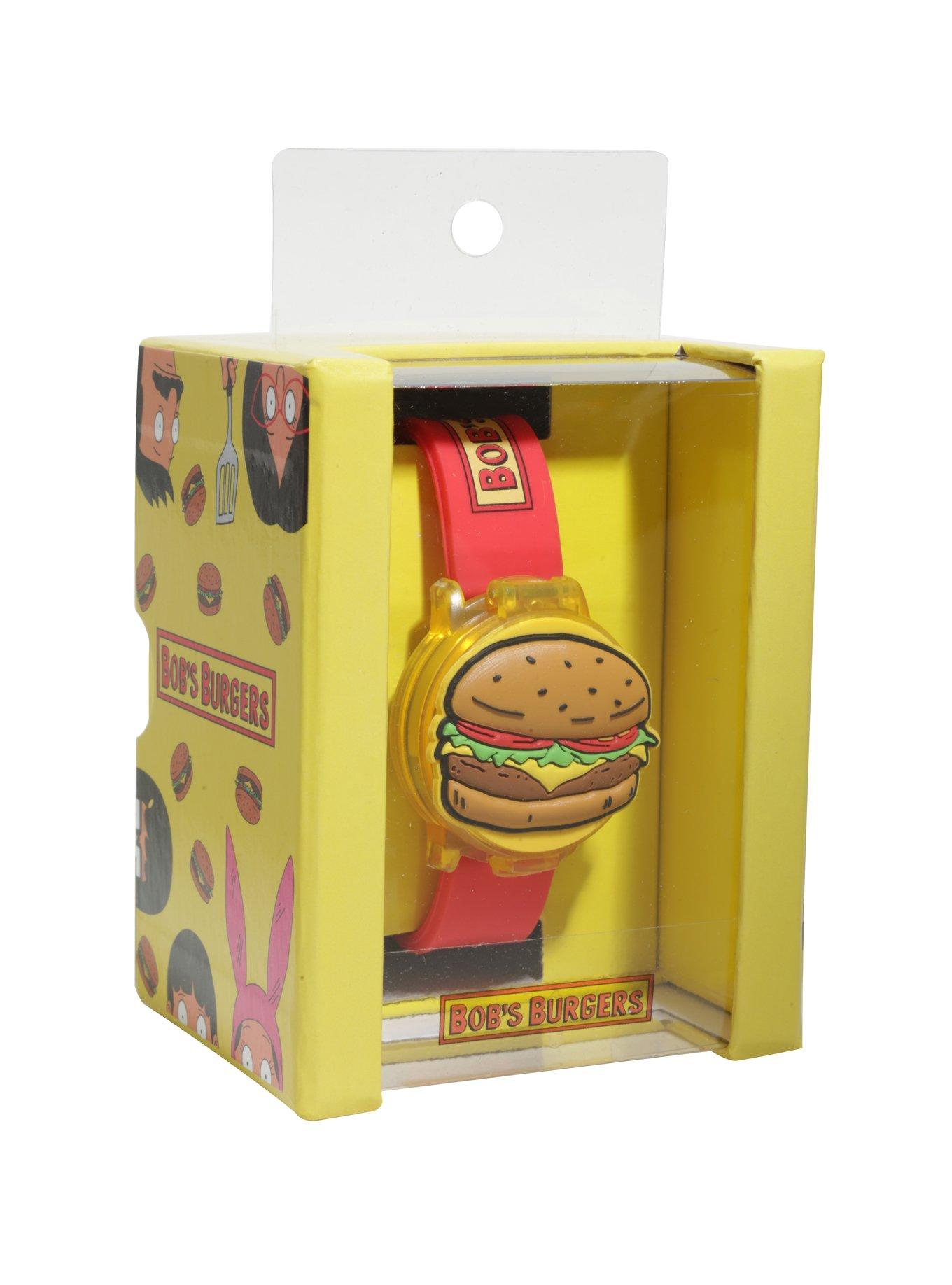 Bob's Burgers Hamburger Flip Watch, , hi-res