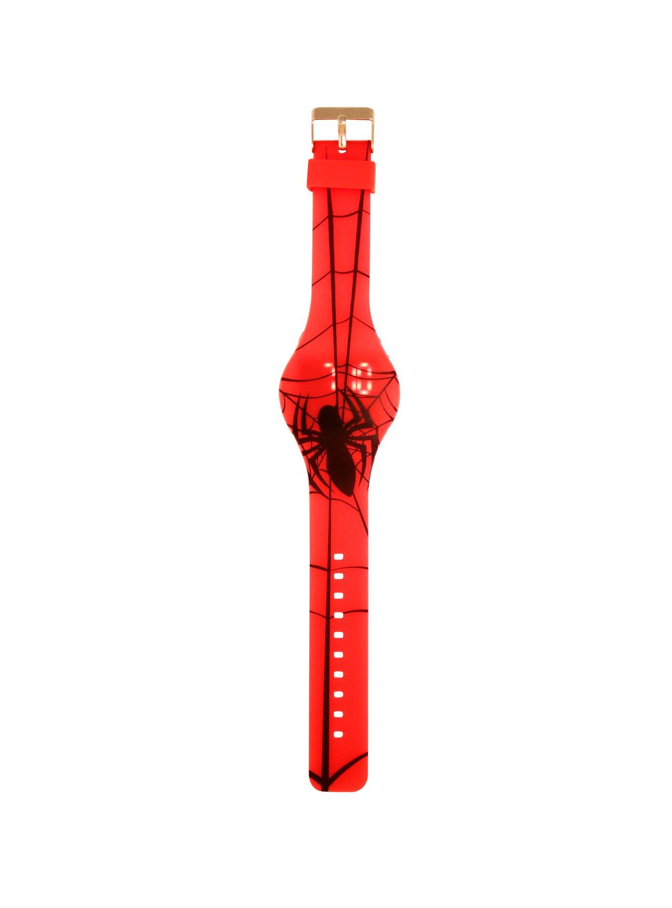Marvel Spider-Man Rubber LED Watch, , hi-res